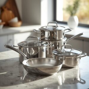 Premium Stainless Steel Cookware Set